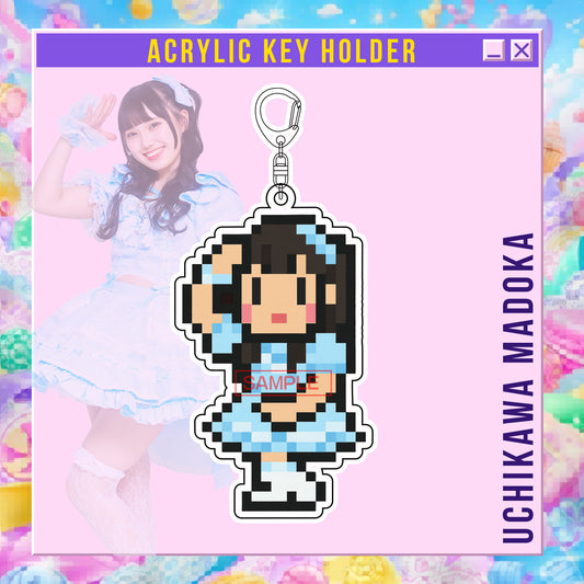 【内川まどか】ドットアクリルキーホルダー